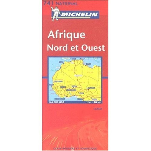 Michelin Map No. 954 Africa, Ne Including Egypt & Arabia