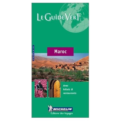 French Michelin Green Guide Maroc