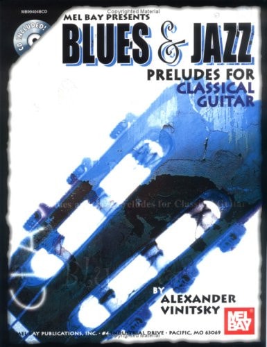 Blues & jazz preludes for classical guitar