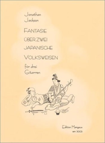 Fantasie Uber Zwei Japanische Volkweisen for 3 Guitars