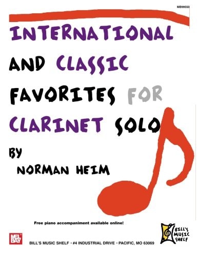 International and Classic Favorites for Clarinet Solo