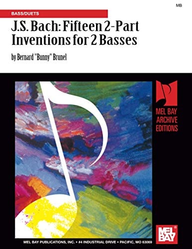 J. S. Bach Fifteen 2-Part Inventions for 2 Basses