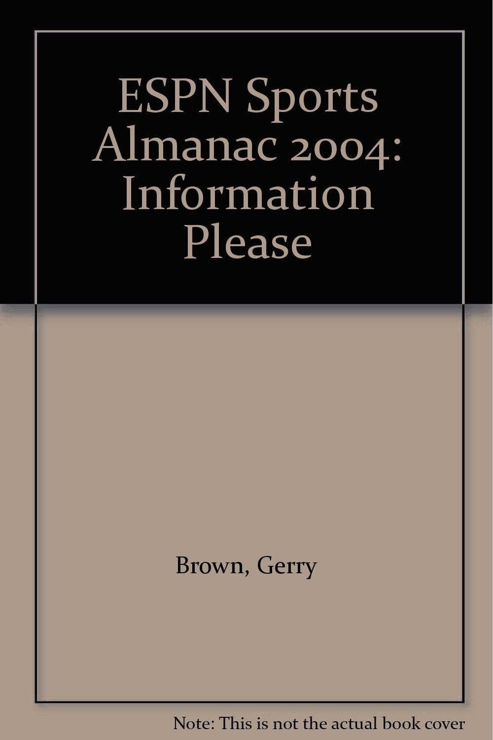 ESPN Sports Almanac 2004