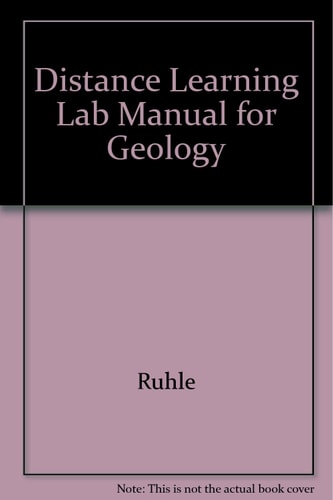 Geology Laboratory Manual for Distance Learning