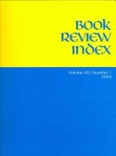 Book Review Index 2004 Subscription