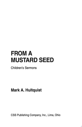 From a Mustard Seed Children's Sermons