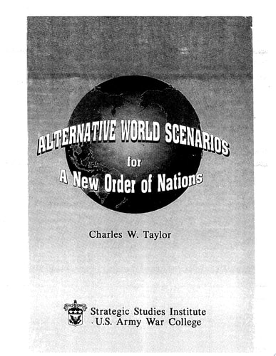 Alternative World Scenarios for a New Order of Nations