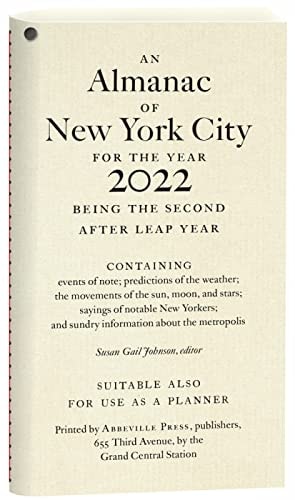 An Almanac of New York City for the Year 2022