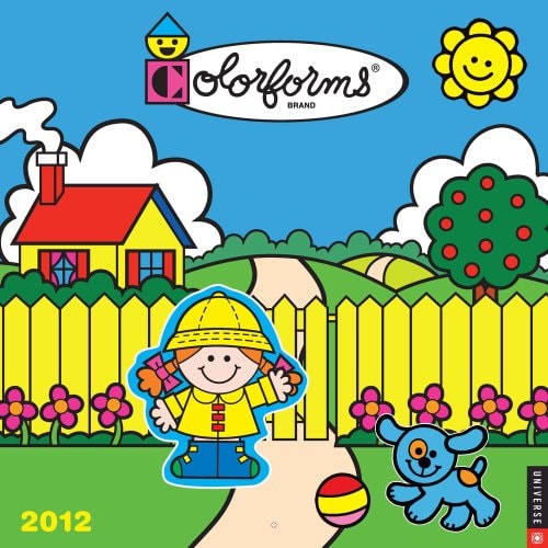 Colorforms 2012 Wall Calendar