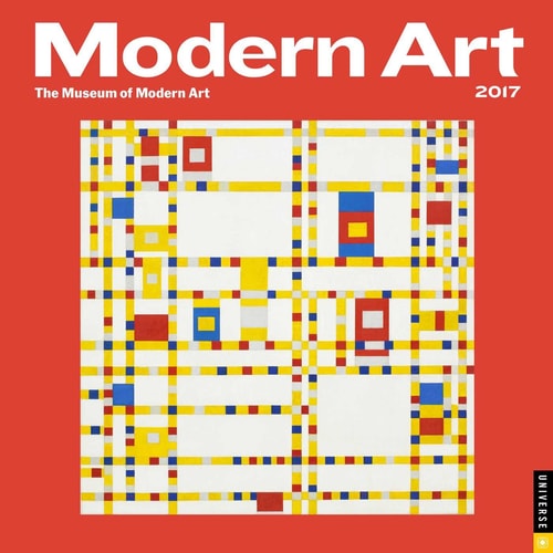 Modern Art 2017 Wall Calendar
