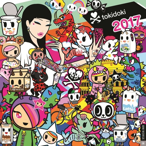 tokidoki 2017 Wall Calendar