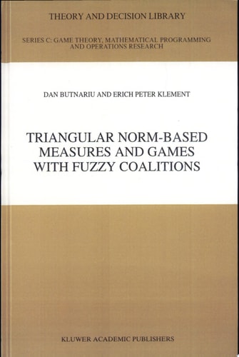 Triangular Norm-Based Measures and Games with Fuzzy Coalitions