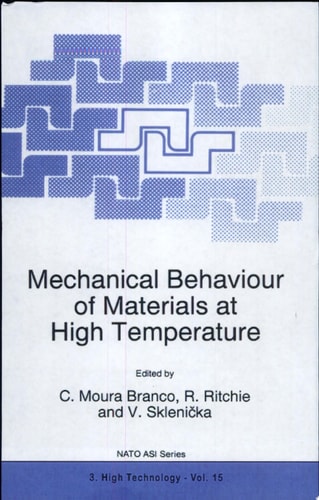 Mechanical Behaviour of Materials at High Temperature