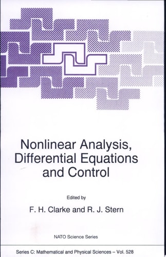 Nonlinear Analysis, Differential Equations and Control