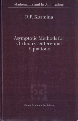 Asymptotic Methods for Ordinary Differential Equations