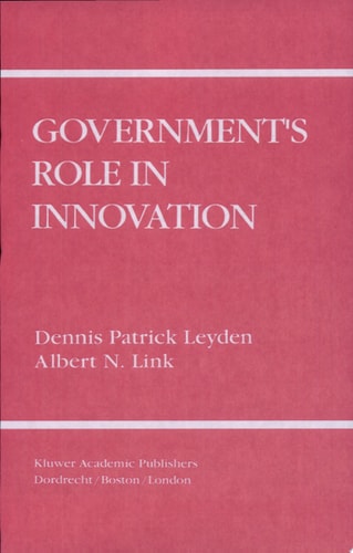 Government’s Role in Innovation
