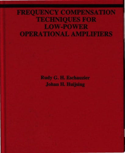 Frequency Compensation Techniques for Low-Power Operational Amplifiers