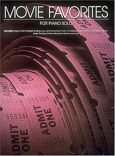 Movie Favorites for Piano Solo