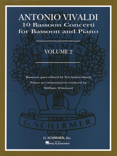 VIVALDI - Conciertos (10) 2º para Fagot y Piano (Schoenbach/Winstead)