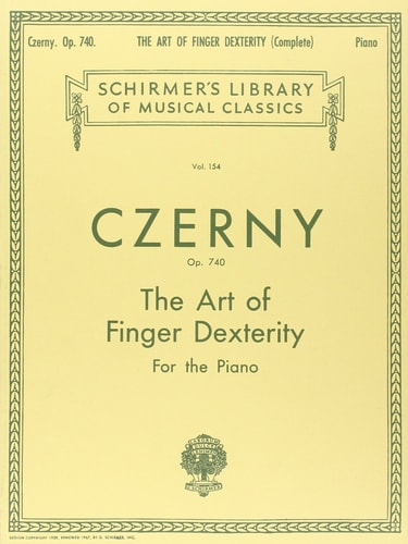 CZERNY - Op. 740 El Arte de dar Soltura a los dedos para Piano (Vogrich)