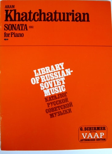 Sonata (1961) Piano Solo