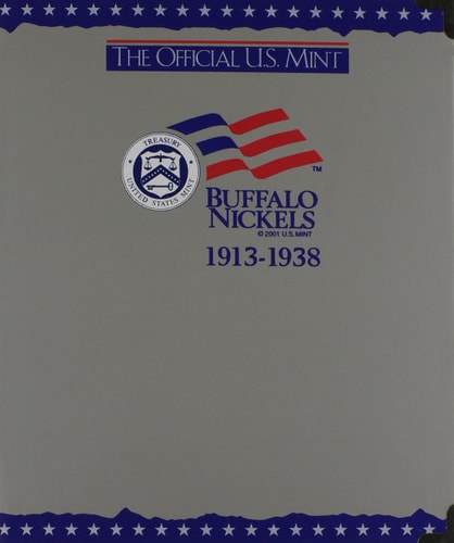 The Official U.S. Mint Buffalo Nickels Coin Album 1913-1938