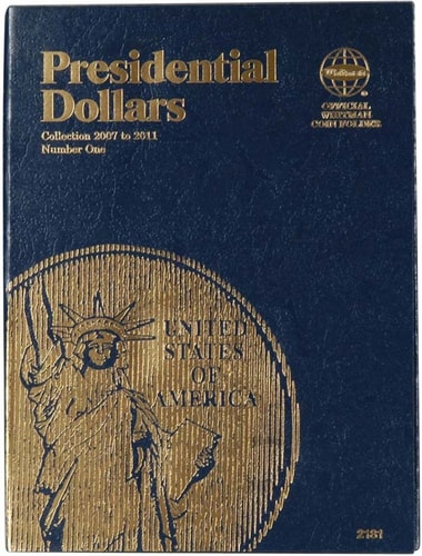 Presidential Dollars Folder Collection 2007 to 2011
