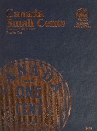 Canada Small Cents Collection 1920 to 1988 Number One