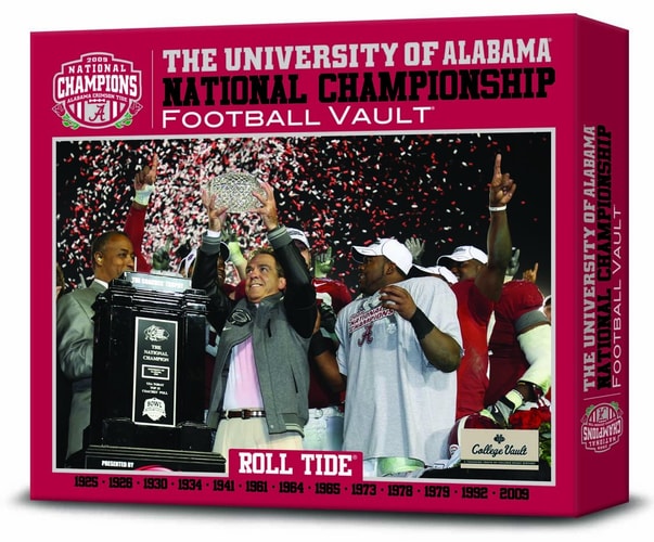 The University of Alabama National Championship Football Vault