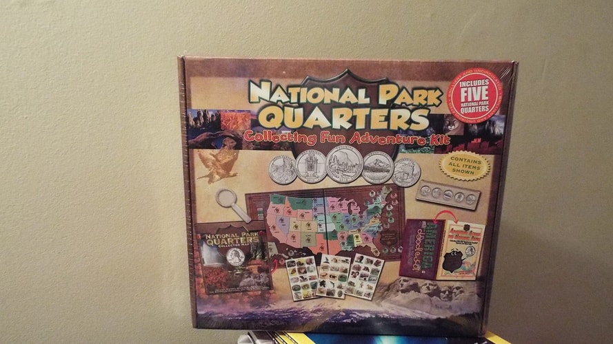 National Park Quarters Collecting Adventure Kit