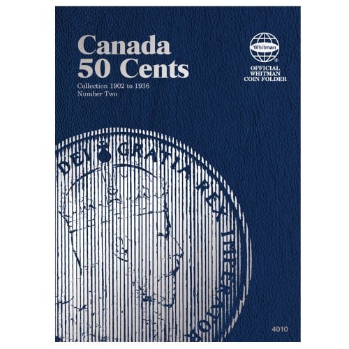 Canada 50 Cent Folder, King Edward VII-George 1902-1936