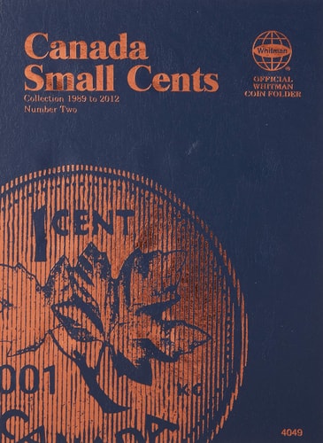 Canada Small Cent Folder, 1898-2012