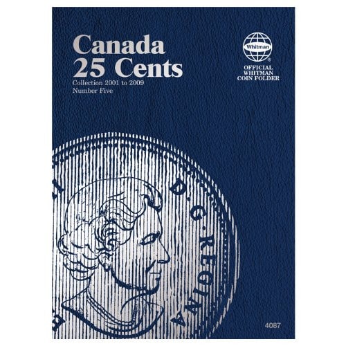 Canada 25 Cent Folder #5, 2001-2009