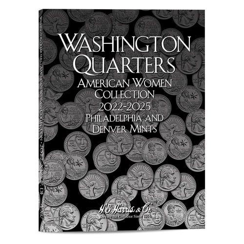 Folder, American Women Harris 2022-25 (P&d Mint)