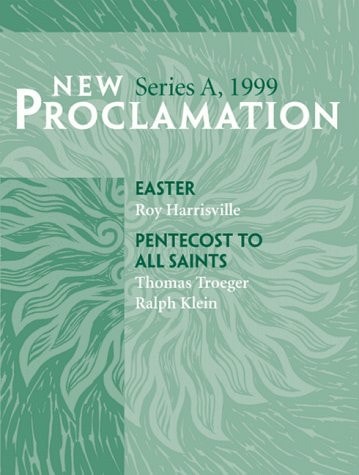 New Proclamation: Easter through Pentecost. Easter