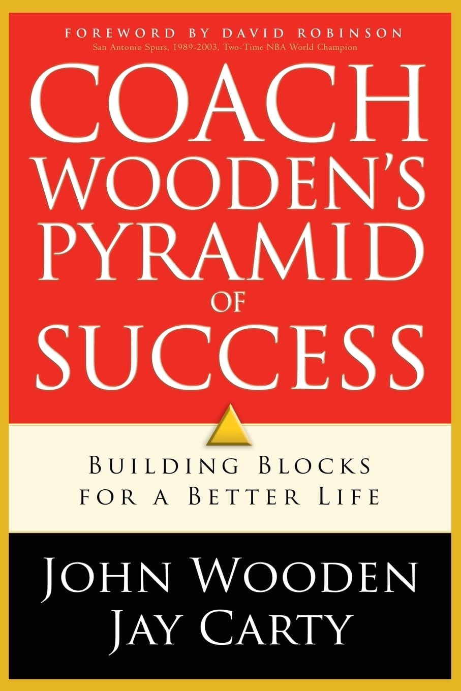 Coach Wooden's Pyramid of Success: Building Blocks for a Better Life