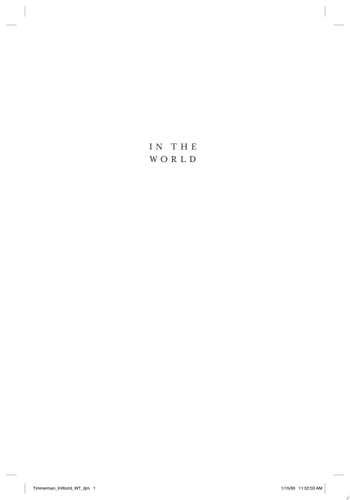 In the World Reading and Writing as a Christian
