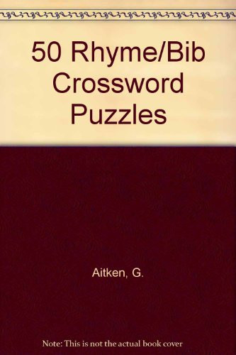 50 Rhyming Bible Crossword Puzzles