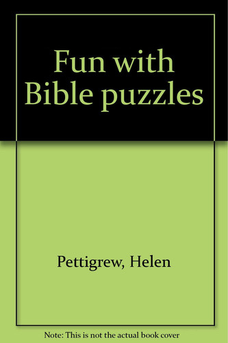 Fun with Bible Puzzles