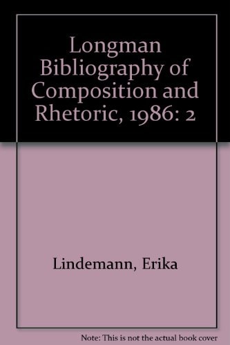 Longman Bibliography of Composition and Rhetoric, 1986