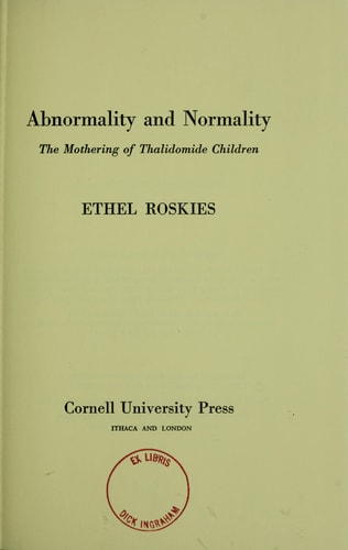 Abnormality and Normality