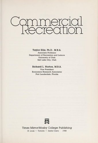 Commercial Recreation