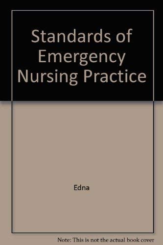 Standards of emergency nursing practice