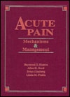 Acute Pain:mechanisma and Management