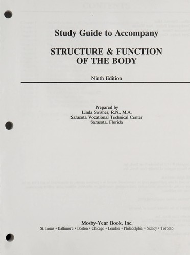 Structure and Function of the Body