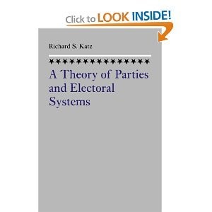 A Theory of Parties and the Electoral System