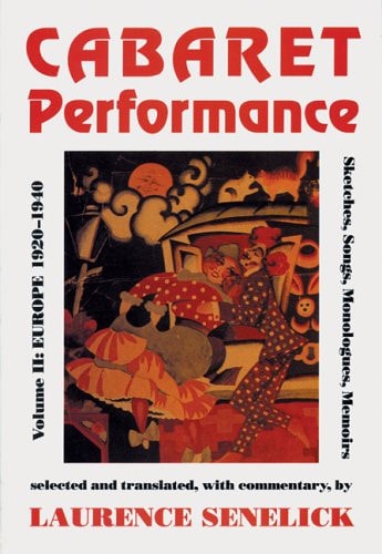 Cabaret Performance: Europe 1920-1940