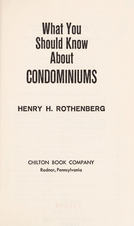 What you should know about condominiums