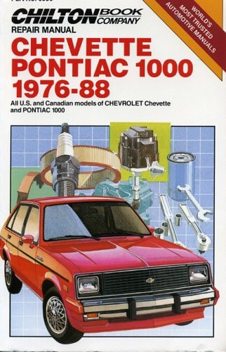 Chilton's Chevette and Pontiac T1000 1976-1988