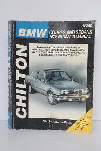 Chilton's BMW 1970-88 Repair Manual
